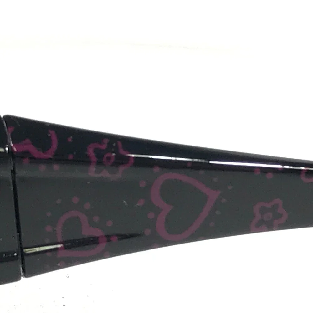 Miraflex Kids Fit Over Sunglasses Sun Shell 2 Col.HE Black Frames w Black Lenses